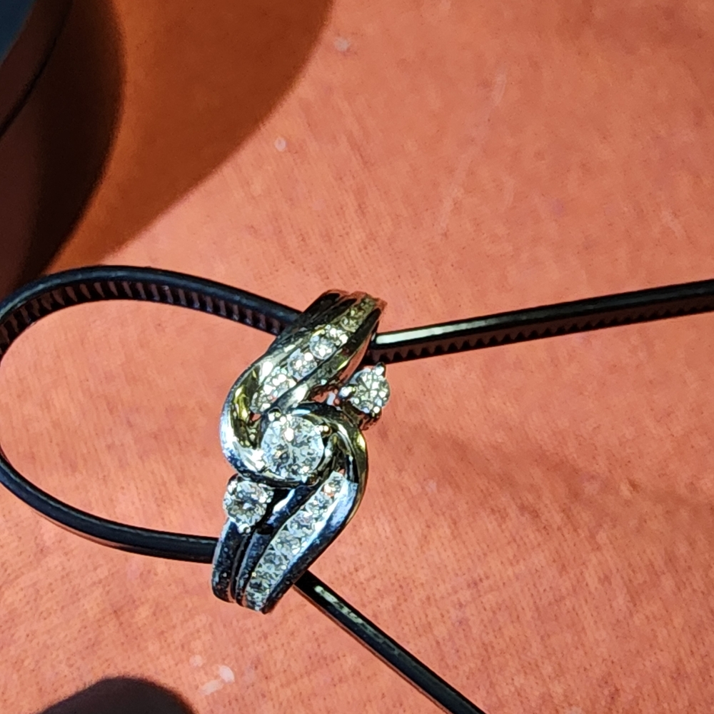 Diamond Bridal Set - image 8